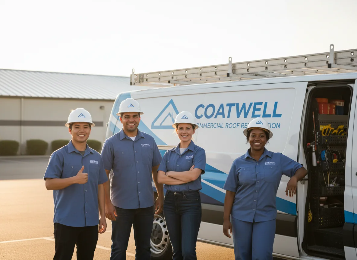 Commercial roof coating company in Elgin, OR